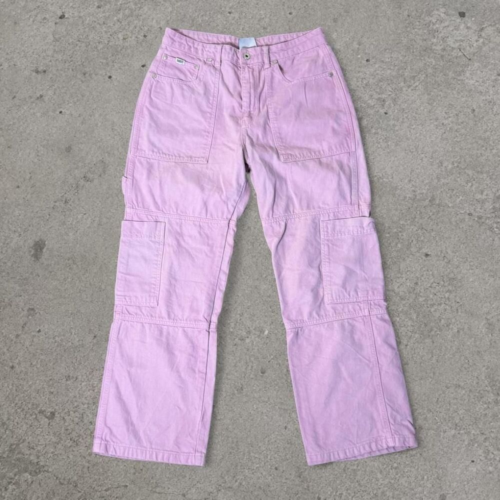 Ragged Jeans pink cargo pants Baggy Womens Size 32